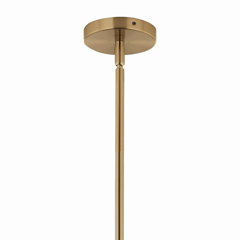 Kichler 52701CPZ 12 Light Chandelier Convertible, Champagne Bronze