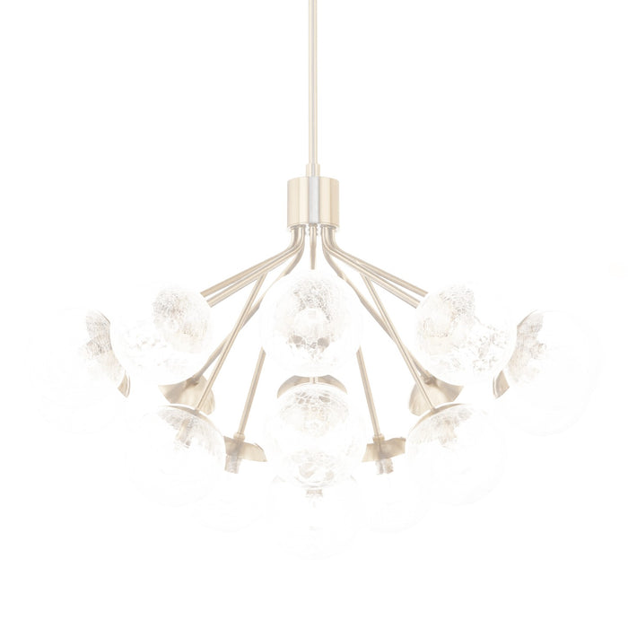 Kichler 52702CPZ 16 Light Chandelier Convertible, Champagne Bronze
