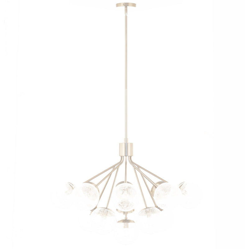 Kichler 52702CPZ 16 Light Chandelier Convertible, Champagne Bronze
