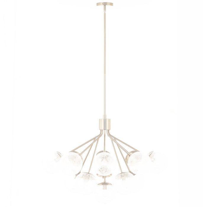 Kichler 52702CPZ 16 Light Chandelier Convertible, Champagne Bronze