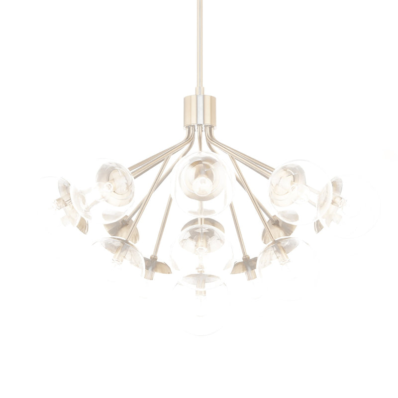 Kichler 52702CPZCLR 16 Light Chandelier Convertible, Champagne Bronze