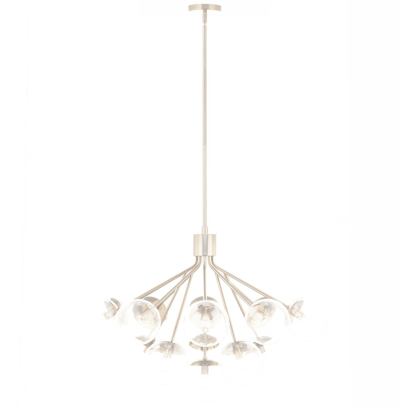 Kichler 52702CPZCLR 16 Light Chandelier Convertible, Champagne Bronze