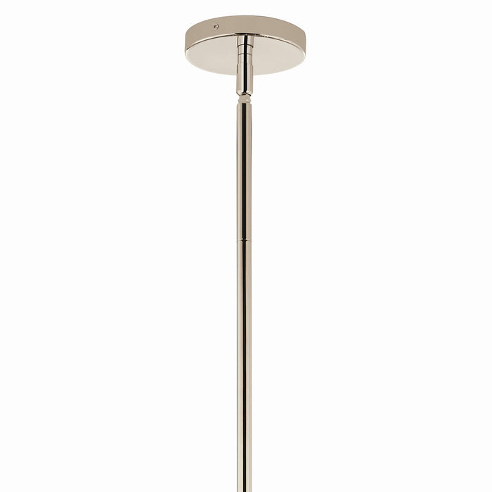 Kichler 52702PN 16 Light Chandelier Convertible, Polished Nickel