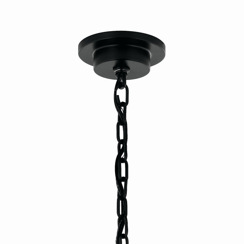 Kichler 52708BK 18 Light Chandelier, Black