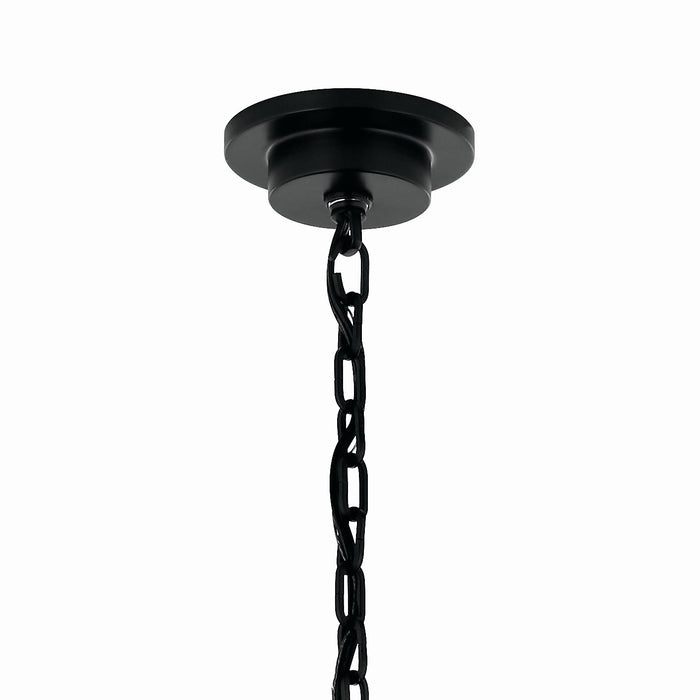 Kichler 52708BK 18 Light Chandelier, Black