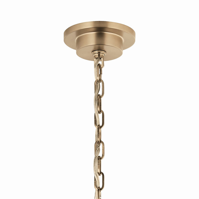 Kichler 52708CPZ 18 Light Chandelier, Champagne Bronze
