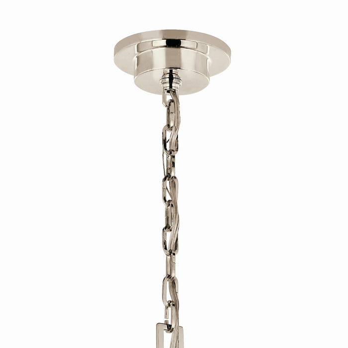 Kichler 52708PN 18 Light Chandelier, Polished Nickel
