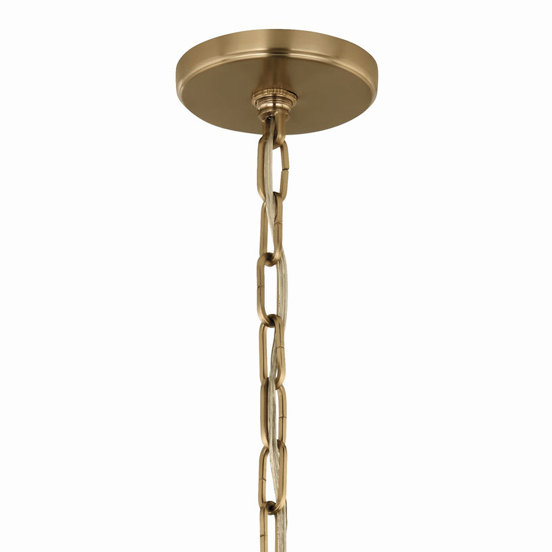 Kichler 52710BK One Light Pendant, Black