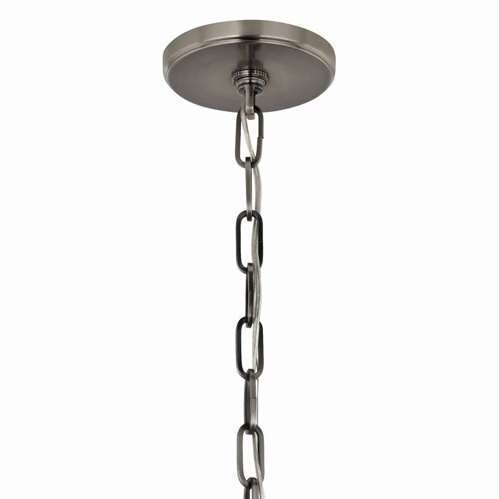 Kichler 52710CLP One Light Pendant, Classic Pewter