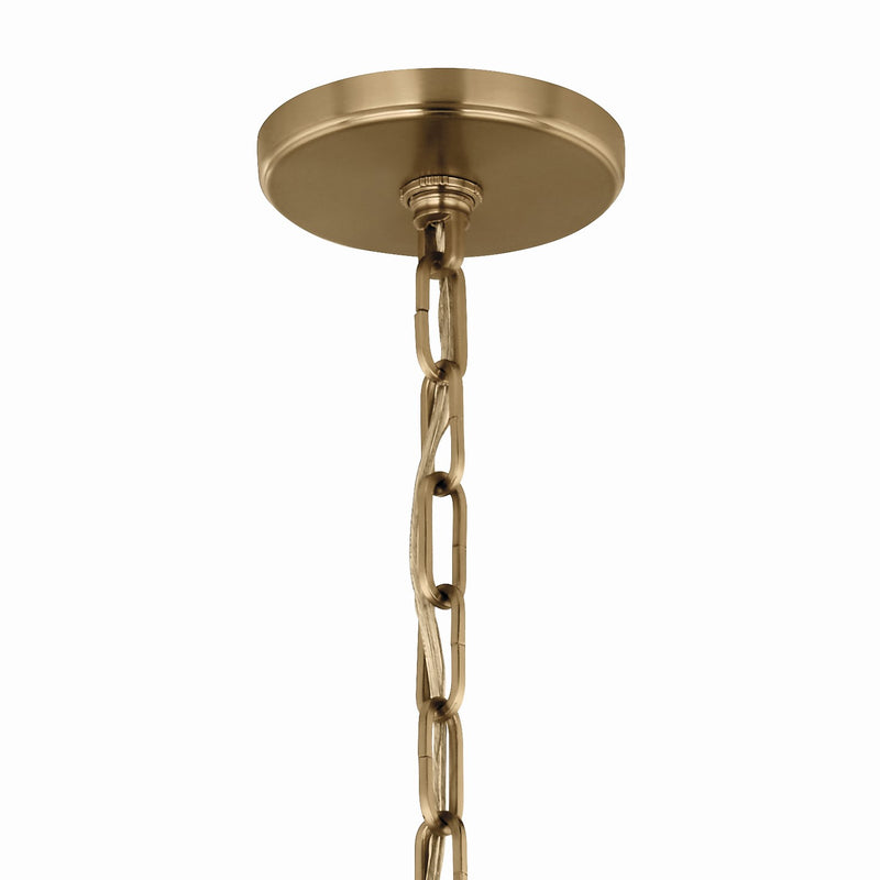 Kichler 52710WH One Light Pendant, White