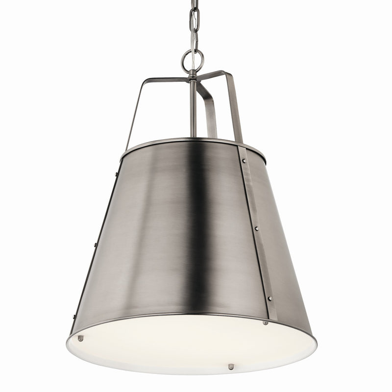 Kichler 52711CLP Two Light Pendant, Classic Pewter