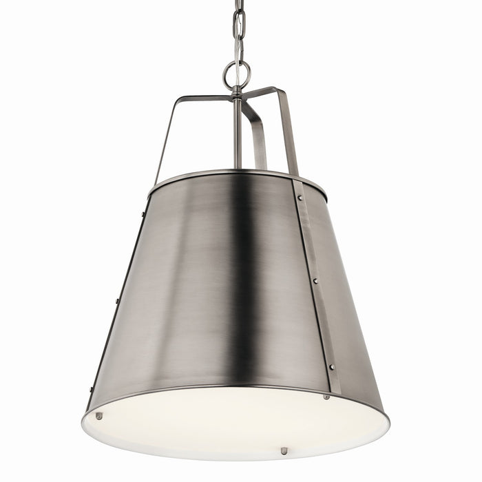 Kichler 52711CLP Two Light Pendant, Classic Pewter