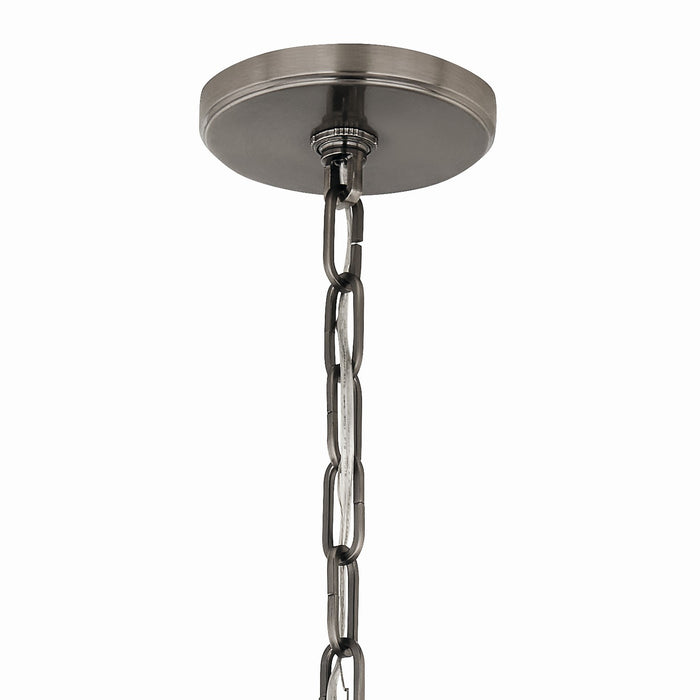 Kichler 52711CLP Two Light Pendant, Classic Pewter