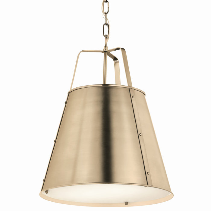 Kichler 52711CPZ Two Light Pendant, Champagne Bronze