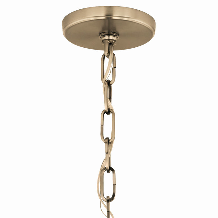 Kichler 52711CPZ Two Light Pendant, Champagne Bronze