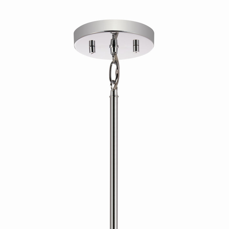 Kichler 52725CH One Light Mini Pendant, Chrome