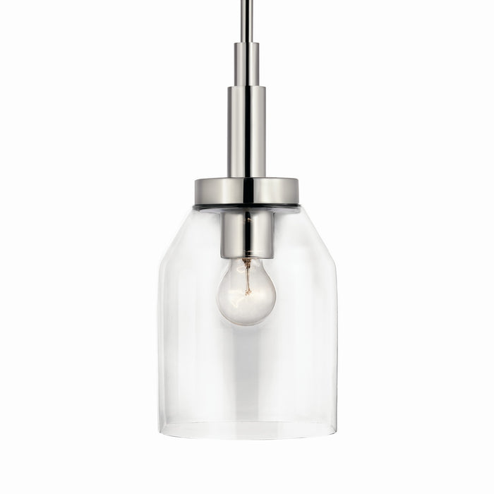 Kichler 52725CH One Light Mini Pendant, Chrome