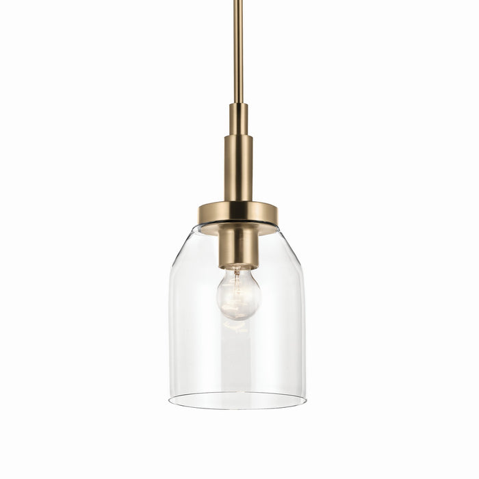 Kichler 52725CPZ One Light Mini Pendant, Champagne Bronze