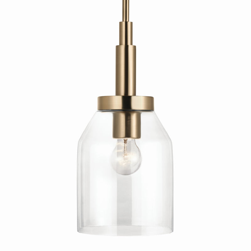 Kichler 52725CPZ One Light Mini Pendant, Champagne Bronze