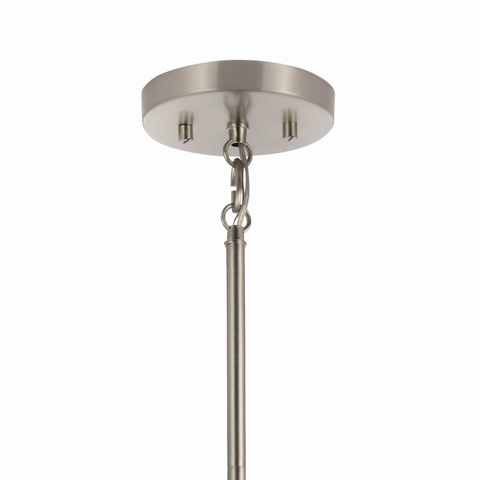 Kichler 52725NI One Light Mini Pendant, Brushed Nickel