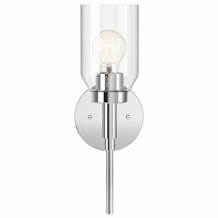 Kichler 55183CH One Light Wall Sconce, Chrome