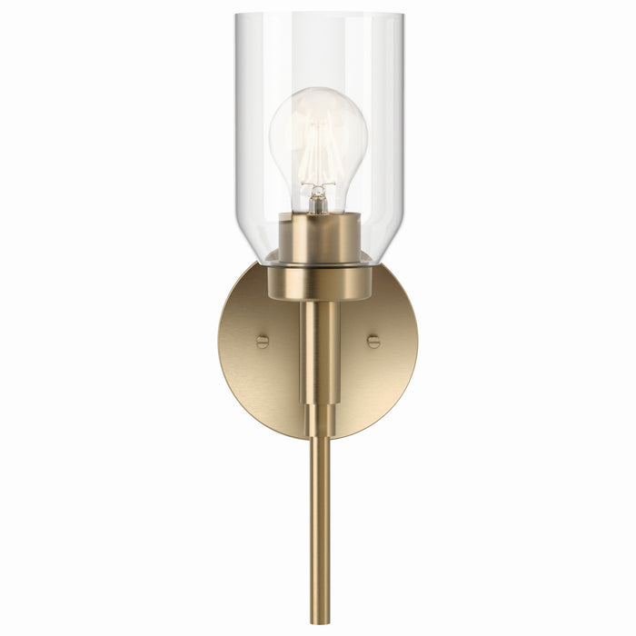 Kichler 55183CPZ One Light Wall Sconce, Champagne Bronze