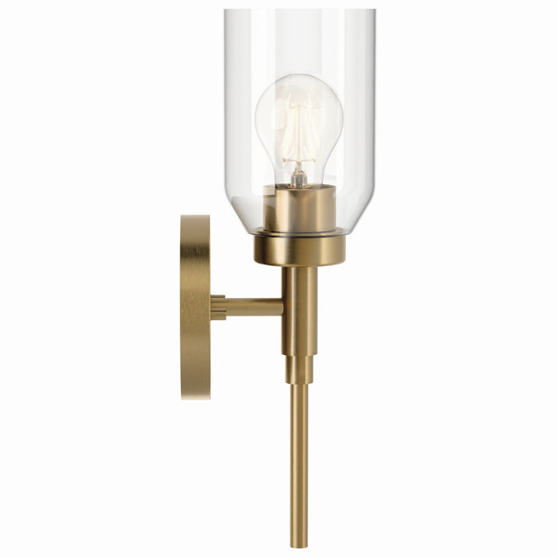Kichler 55183CPZ One Light Wall Sconce, Champagne Bronze
