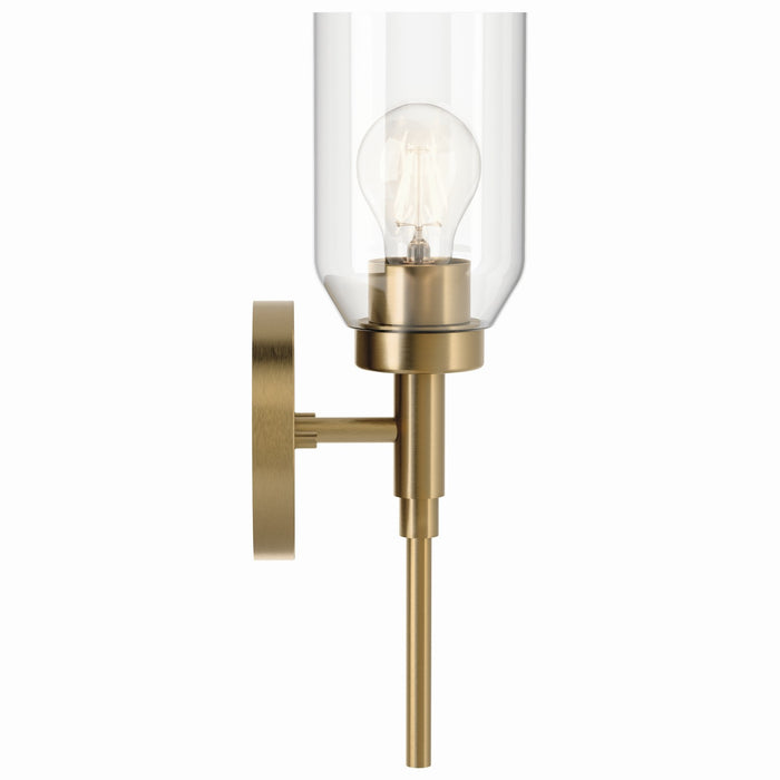 Kichler 55183CPZ One Light Wall Sconce, Champagne Bronze