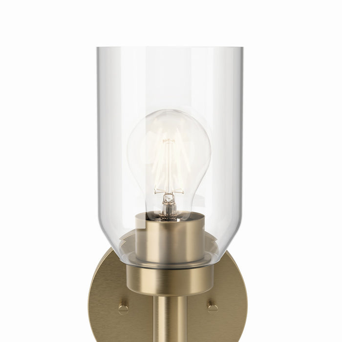 Kichler 55183CPZ One Light Wall Sconce, Champagne Bronze