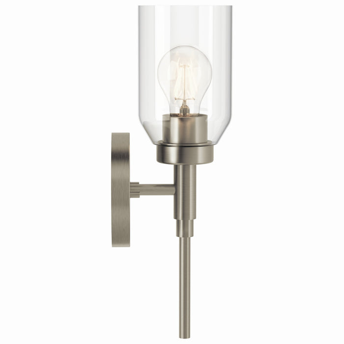 Kichler 55183NI One Light Wall Sconce, Brushed Nickel