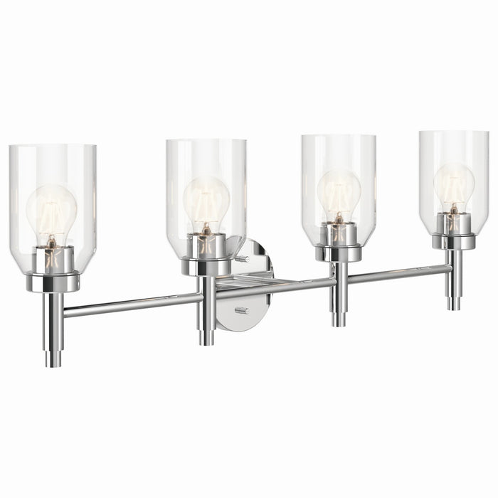 Kichler 55186CH Four Light Vanity, Chrome