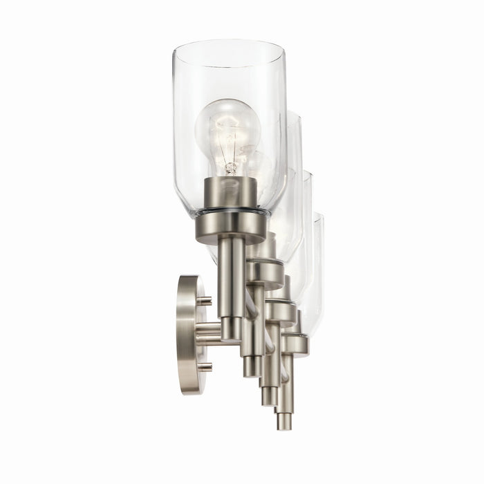Kichler 55186NI Four Light Vanity, Brushed Nickel