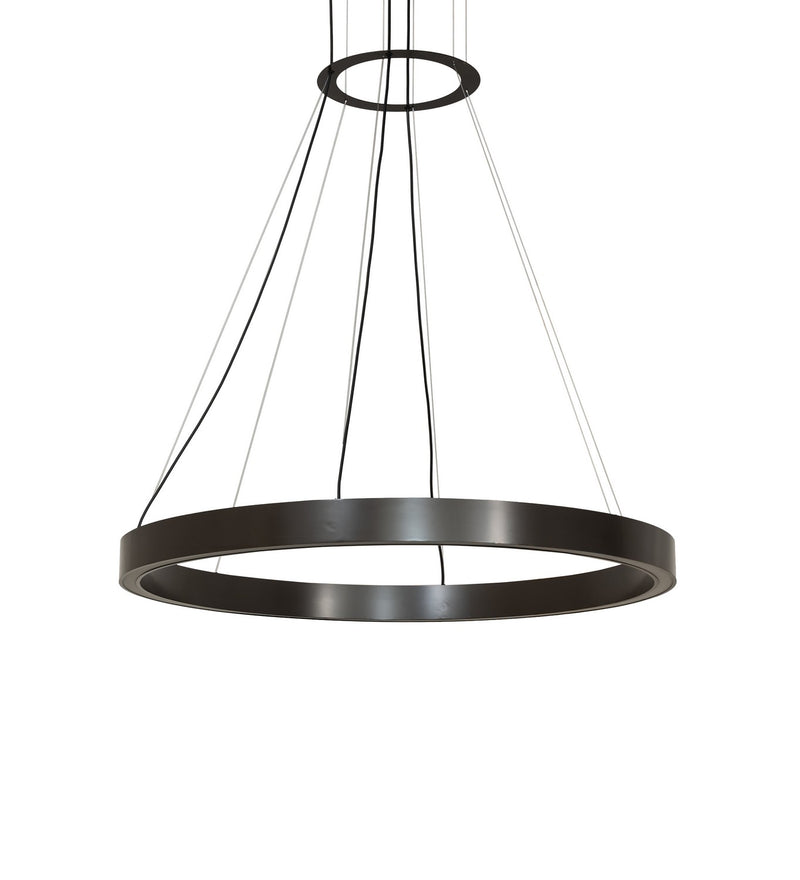 Meyda Tiffany 258513 LED Pendant, Timeless Bronze
