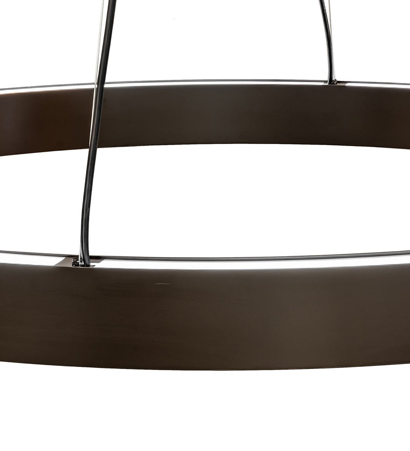 Meyda Tiffany 258513 LED Pendant, Timeless Bronze