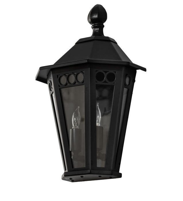 Meyda Tiffany 270595 Two Light Wall Sconce, Solar Black