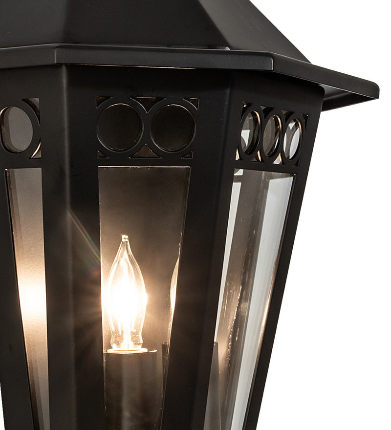 Meyda Tiffany 270595 Two Light Wall Sconce, Solar Black