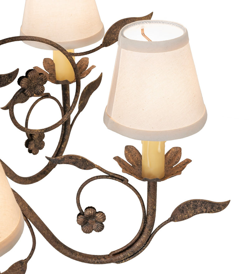 Meyda Tiffany 270774 Six Light Chandelier, Antiquity
