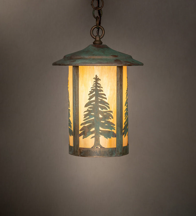 Meyda Tiffany 271181 One Light Pendant, Verdigris