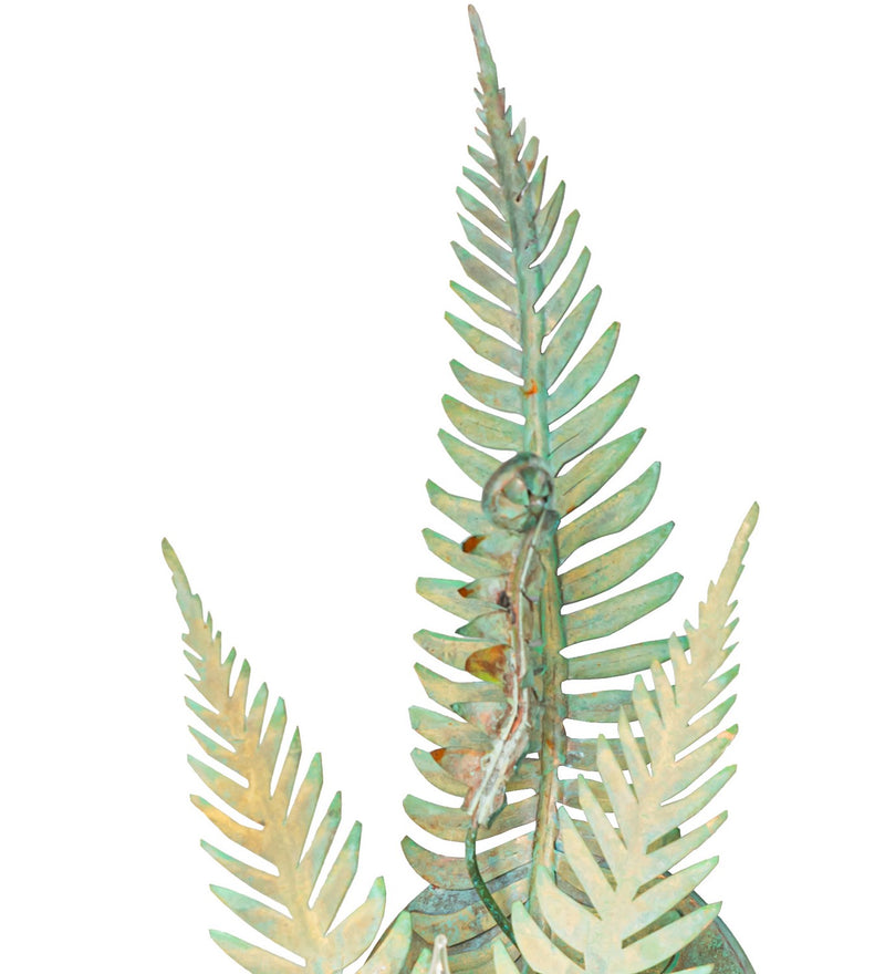 Meyda Tiffany 272214 One Light Wall Sconce, Verdigris On Brass