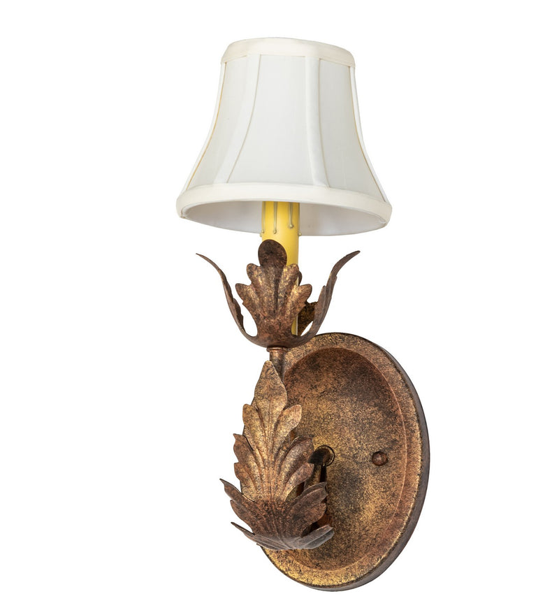 Meyda Tiffany 272339 One Light Wall Sconce, Autumn Leaf