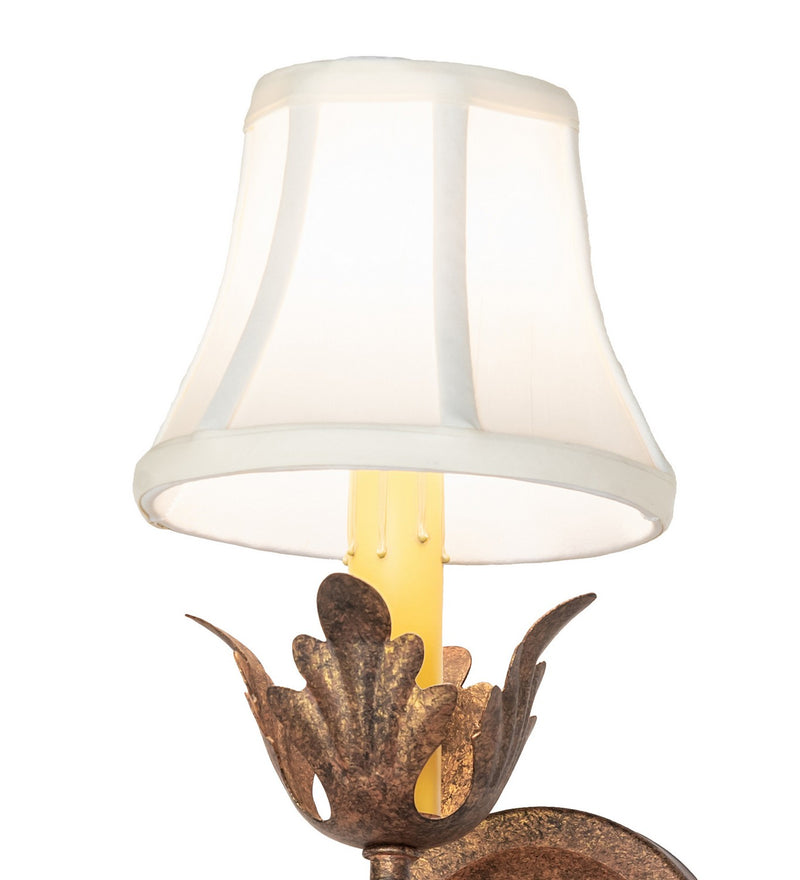 Meyda Tiffany 272339 One Light Wall Sconce, Autumn Leaf