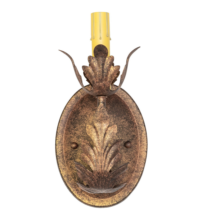Meyda Tiffany 272339 One Light Wall Sconce, Autumn Leaf