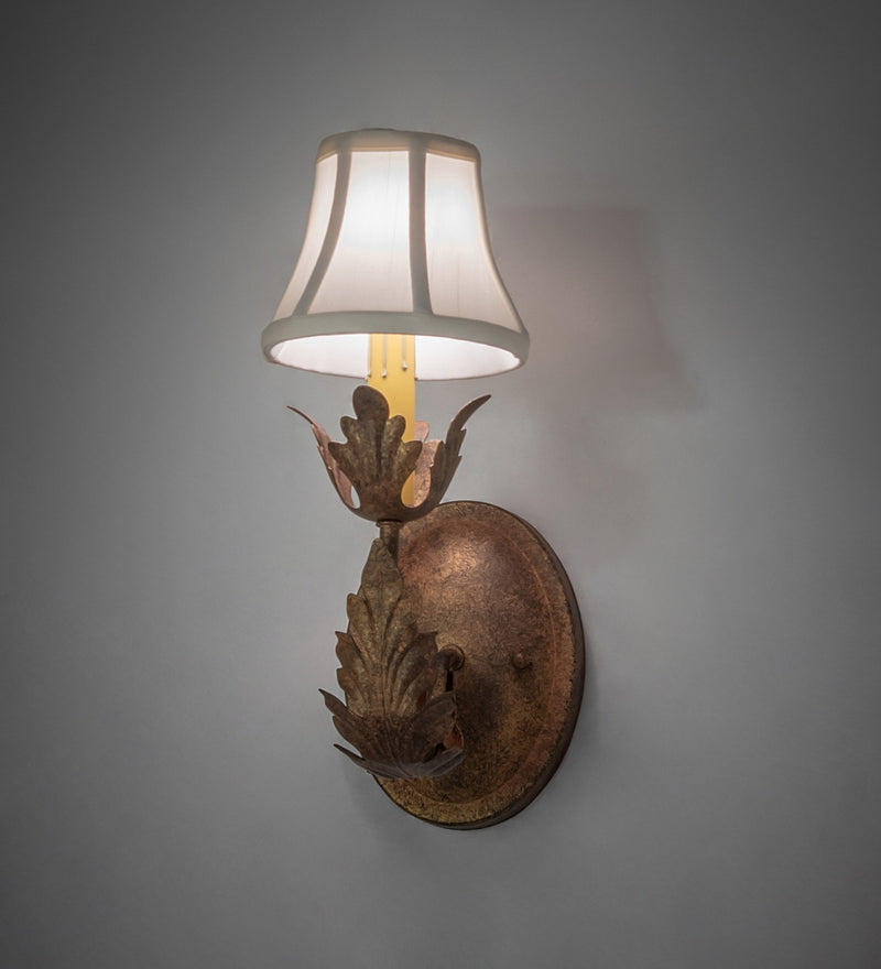 Meyda Tiffany 272339 One Light Wall Sconce, Autumn Leaf