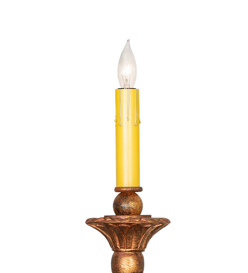 Meyda Tiffany 274242 20 Light Chandelier, Autumn Leaf