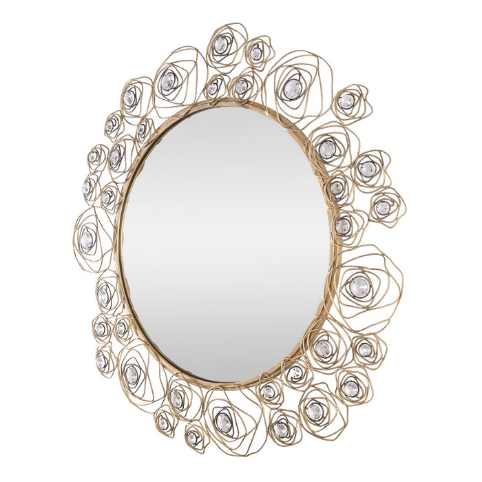Varaluz 500MI37HGOB Mirror, Havana Gold Ombre