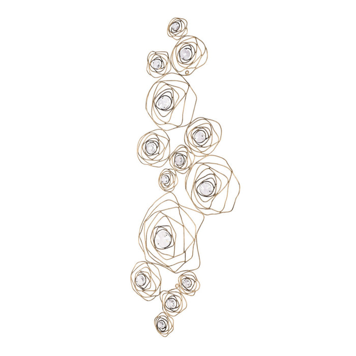 Varaluz 500WA14HGOB Wall Art, Havana Gold Ombre