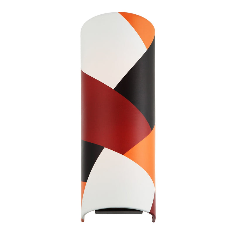 Varaluz 501B02BLSB Two Light Bath, Black/Satin Brass/Patchwork