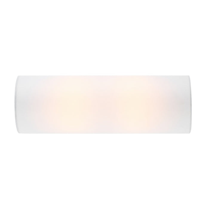 Varaluz 503B02BLSB Two Light Bath, Black/Satin Brass