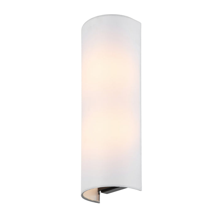 Varaluz 503B02BLSB Two Light Bath, Black/Satin Brass