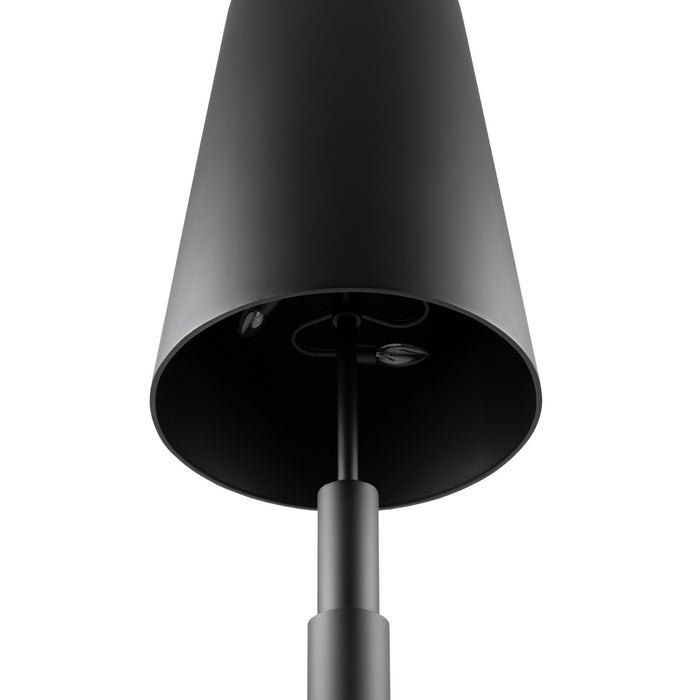 Varaluz 504L06MB Six Light Floor Lamp, Matte Black